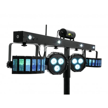 EUROLITE Set LED KLS Laser Bar FX Light Set + M-4 Speaker-System Stand Eurolite