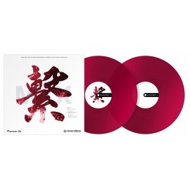PIONEER RB-VD2-CR Rekordbox Control Vinyl (coppia) - Red