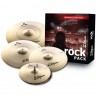 ZILDJIAN "Rock" (A0801R): Ride + Hi-Hat + 2 Crash Pack ZILDJIAN