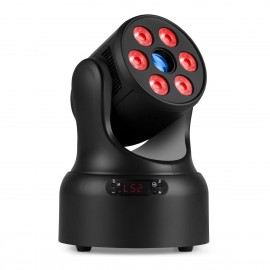 BEAMZ Nova68g-bk Mh Wash 6x8w Rgbw gb.30w BEAMZ