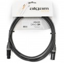 ALGAM LIGHTING Dmx3-3m Cavo Dmx 3 Poli 3 Mt