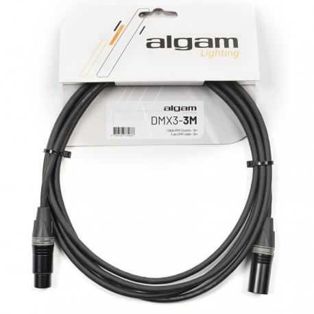 ALGAM LIGHTING Dmx3-3m Cavo Dmx 3 Poli 3 Mt Algam Light